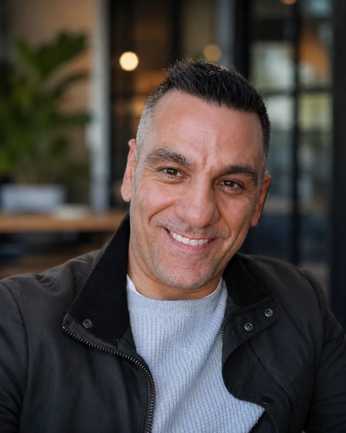 Mario Costanz smiling in New York